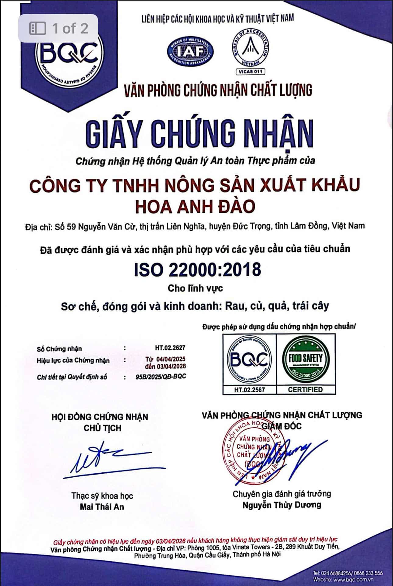 chung-nhan-an-toan-thuc-pham